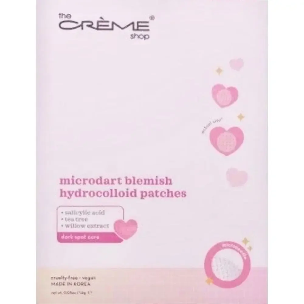 The Creme Shop Microdart Blemish Hydrocolloid Salicylic Acid Patches 12